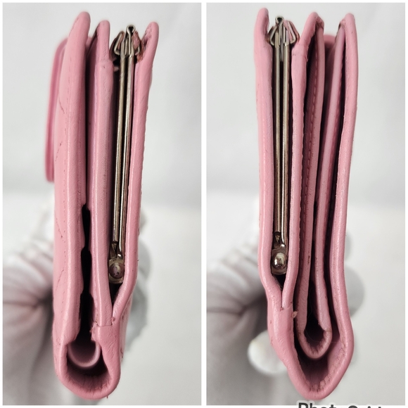 Auth Chanel CC Cambon Compact Wallet - Picture 10 of 11